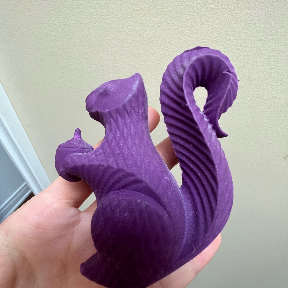 JONATHAN ADLER Giant Purple Squirrel Eraser - Picture 9 of 10